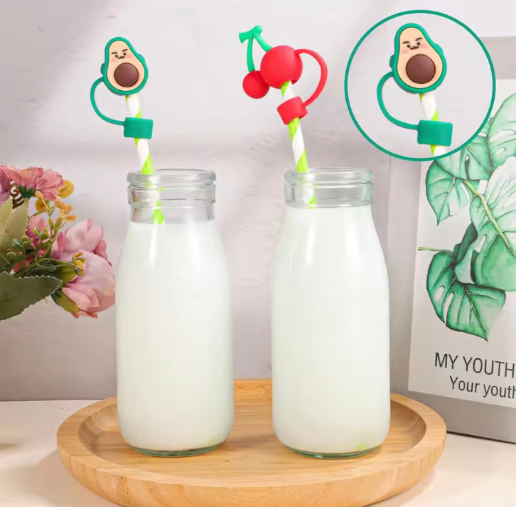 Set Of 3 Silicone Straw Topper, Dust Proof Tumbler Straw Cover, Reusable Straw Tips, Straw Cup Accessories Set Of 3 Silicone Straw Topper, Dust Proof Tumbler Straw Cover, Reusable Straw Tips, Straw Cup Accessories